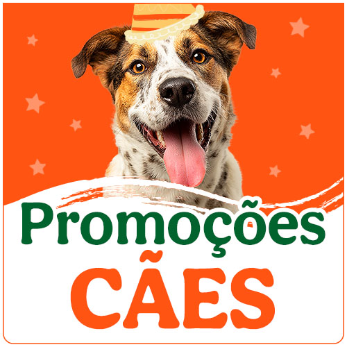 Promoções para cão.