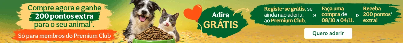 Especial Aniversário: 200 pontos extra para membros do Clube Premium.