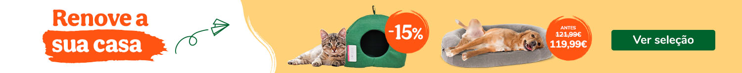 15% DESCONTO em acessórios e brinquedos