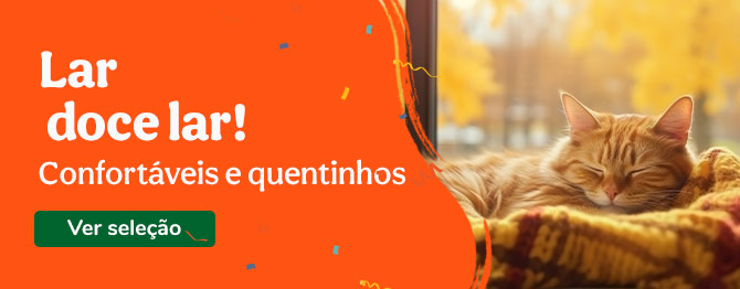 Tudo o que precisa para estar quente e confortável em casa