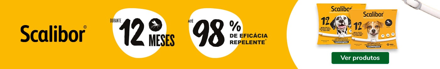 Scalibor: Proteja o seu cão com o colar antiparasitário Scalibor disponível na Tiendanimal. Ofereça uma solução eficaz contra parasitas e proteja a saúde do seu pet!
