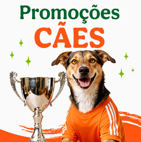 Promoções para cães.
