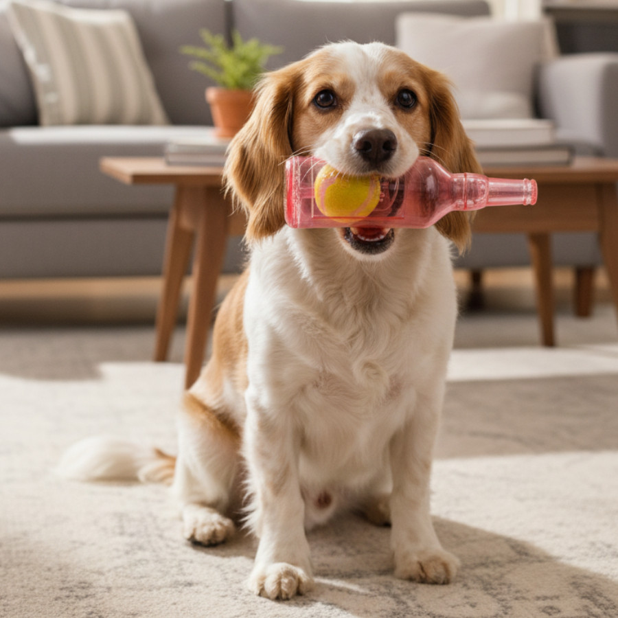 Tootoy! Chew Mordedor garrafa pequena para cães