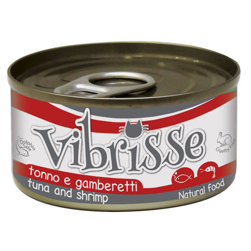 Vibrisse Cat atum e gambas para gatos