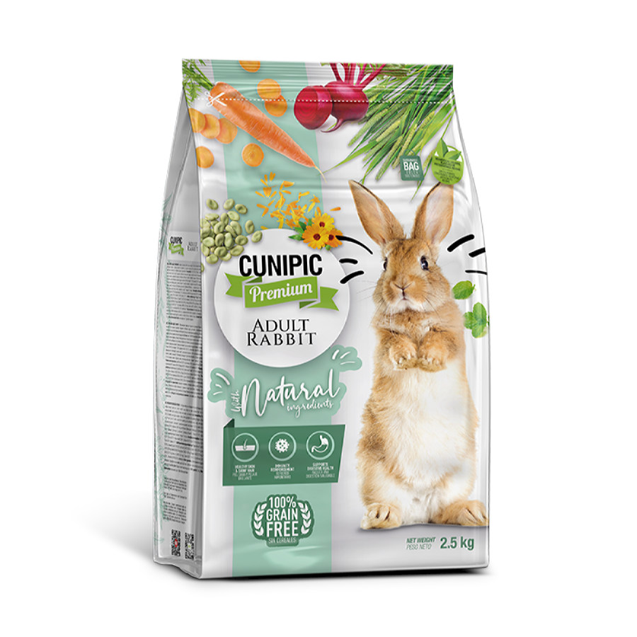 2.5 KG Cunipic Premium Adult ração para coelhos