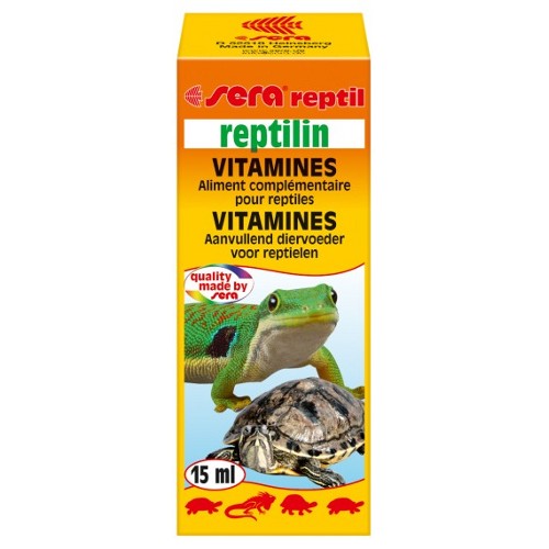 SERA reptilin 15 ml Vitaminas para rÃ©pteis