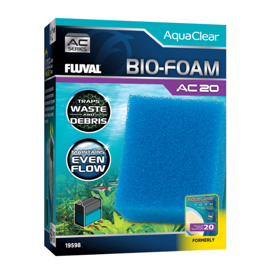 0.02 KG Fluval AquaClear AC Bio-Foam Filtro de Esponja para aquários