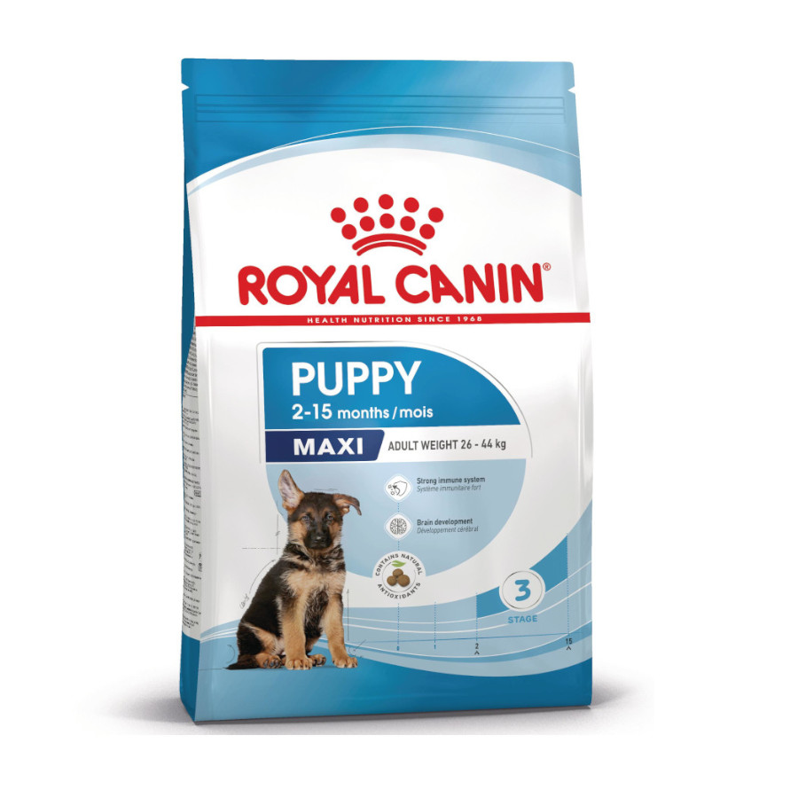4 kg Royal Canin Puppy Maxi ração para cães