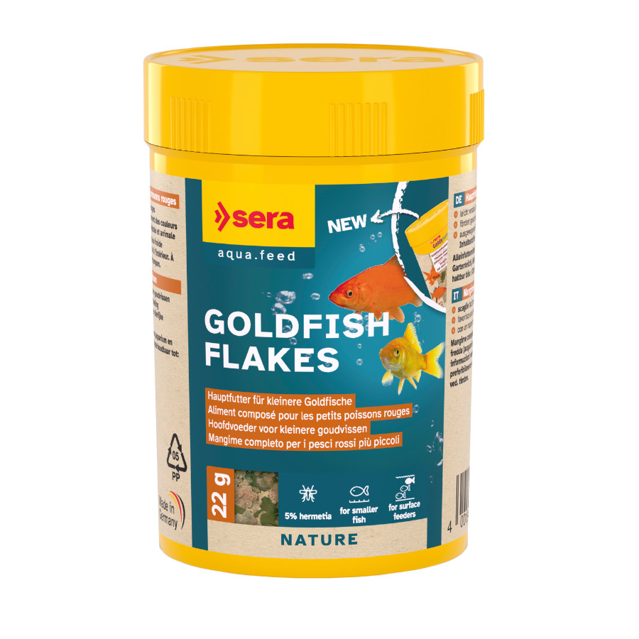1 L Sera Goldy Nature comida de peixe