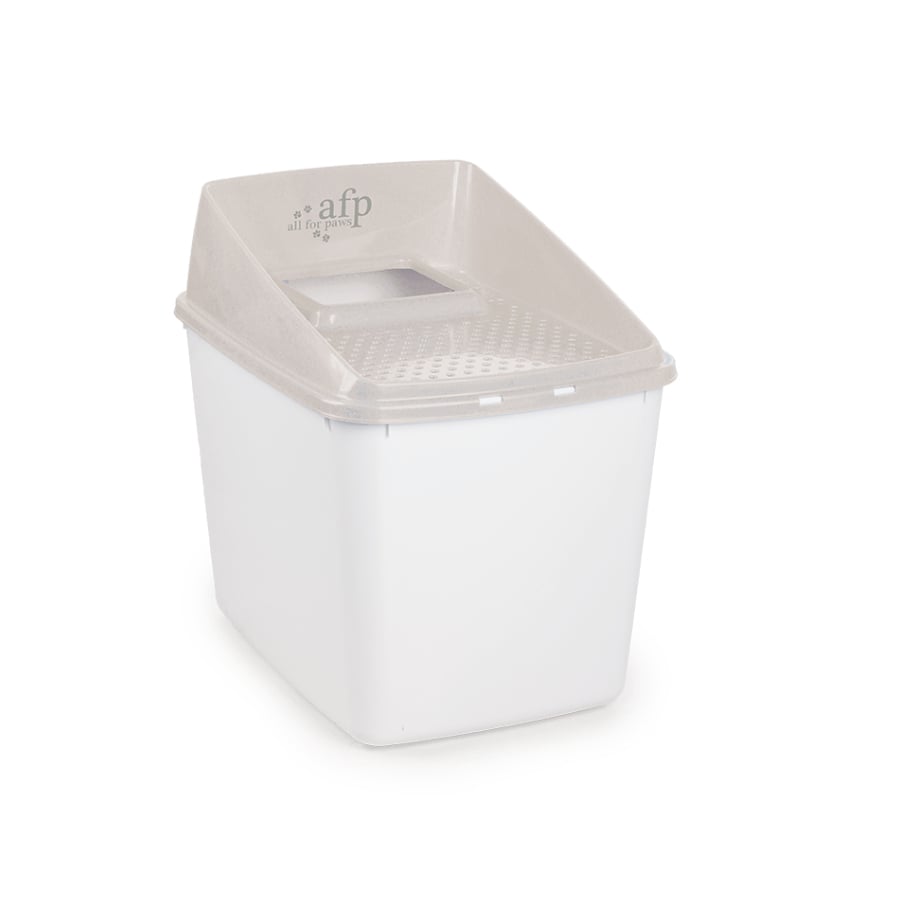 2 kg All For Paws No Mess Caixa de Areia Com Tampa para gatos