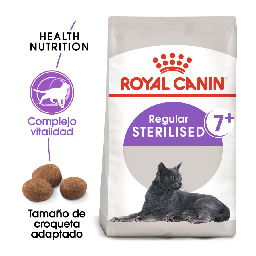 3.5 KG Royal Canin Adult 7+ Regular Sterilised ração para gatos