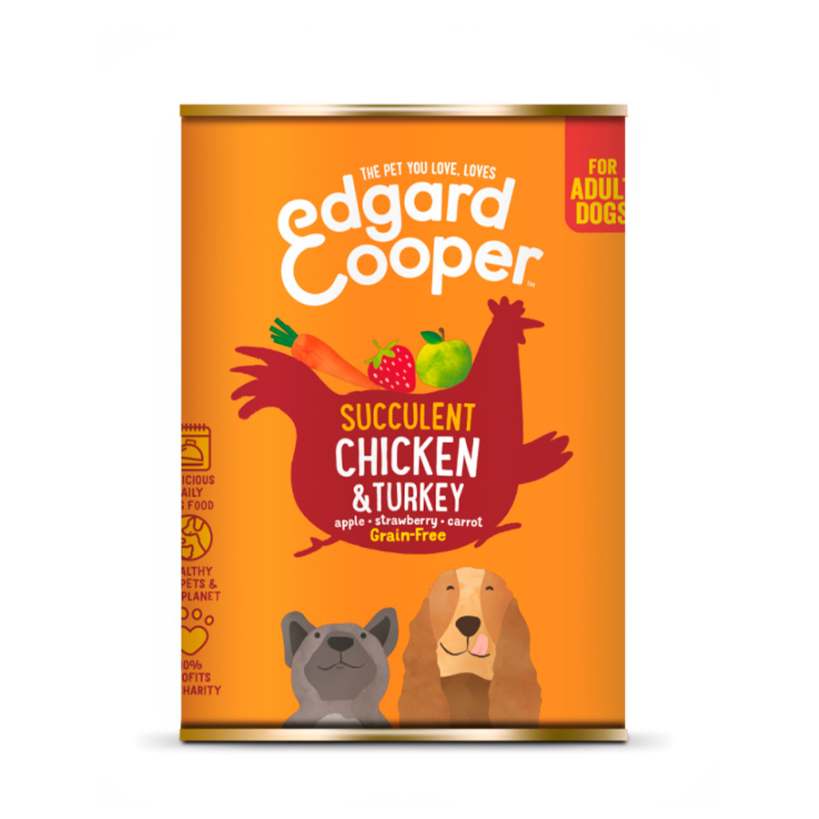 Edgard & Cooper Grain Free veado e pato lata para cães, , large image number null