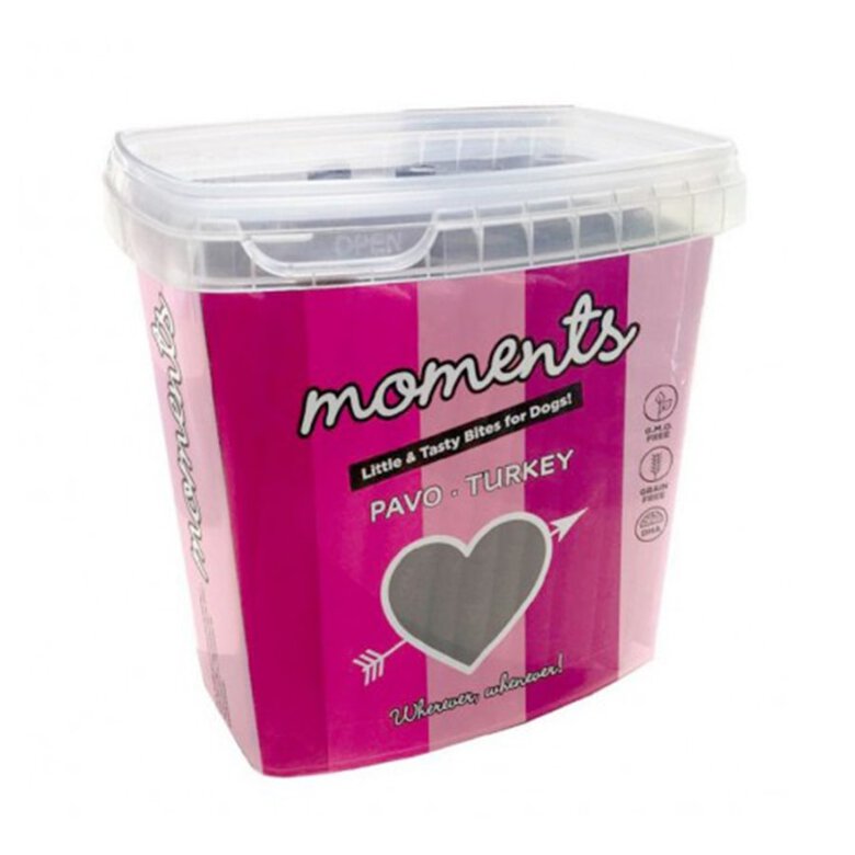 2 uds. x 600 g Moments barras de peru para cães Pack poupança!