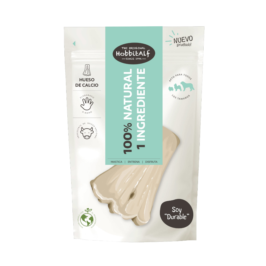 0.1 KG Osso de cálcio Hobbitalf para cães