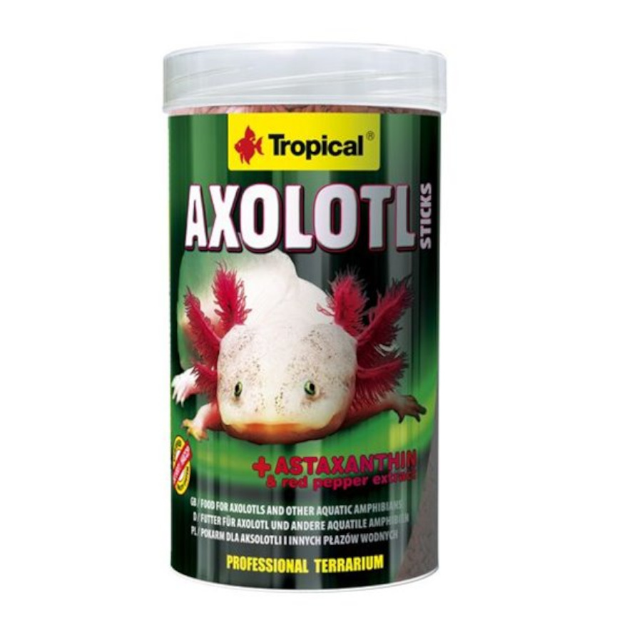 0.25 L Tropical Axolotl Sticks Alimento para axolotes