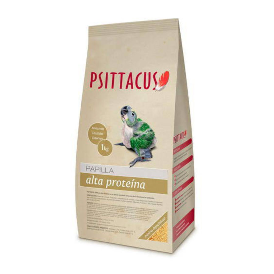 1 KG Psittacus Alta Proteína Papa para pássaros