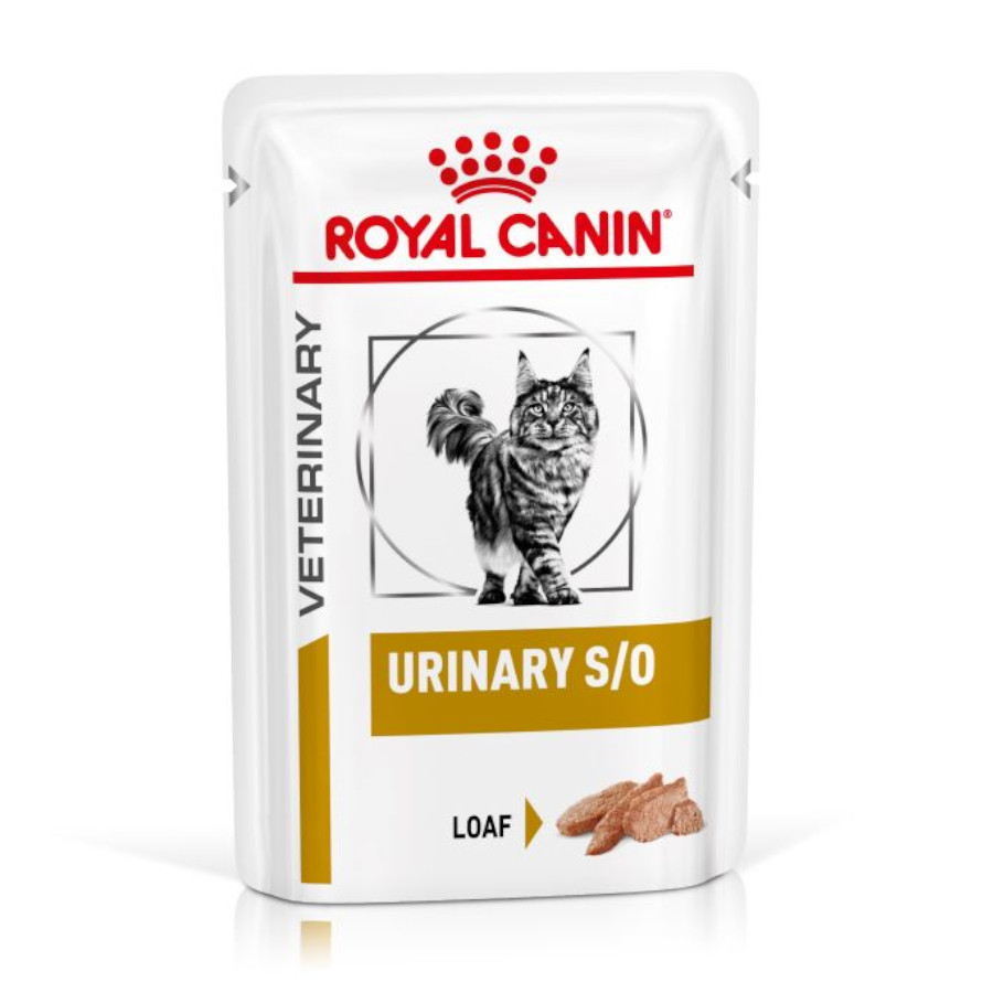 12 saquetas x 85 g Royal Canin Adult Veterinary Urinary paté sobre para gatos