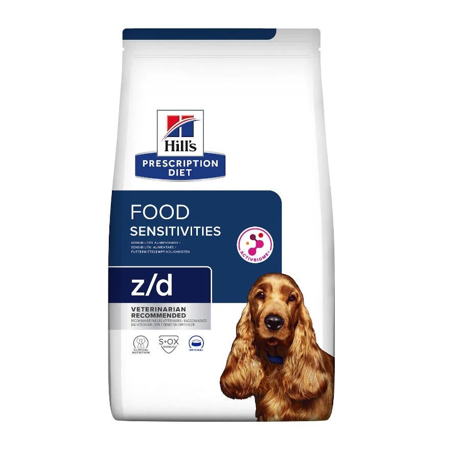 3 KG Hill's Prescription Diet z/d Food Sensitive ração para cães
