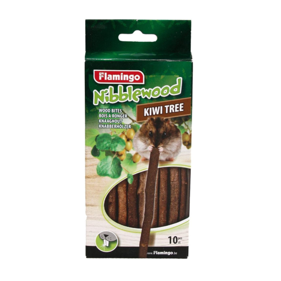0.04 KG Flamingo Nibblewood Sticks de madeira para roer