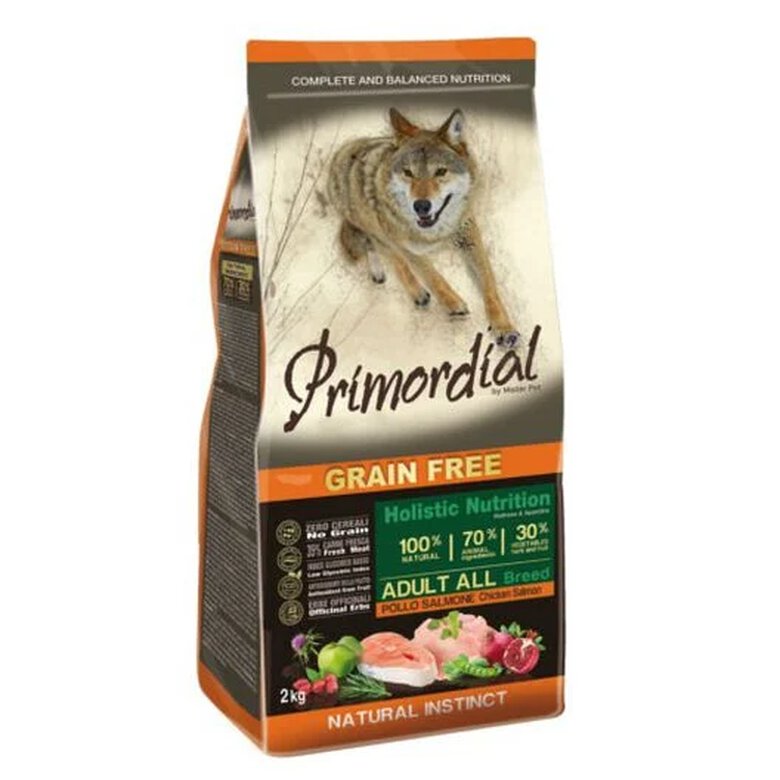 Primordial Adult Grain Free Frango e Salmão ração para cães