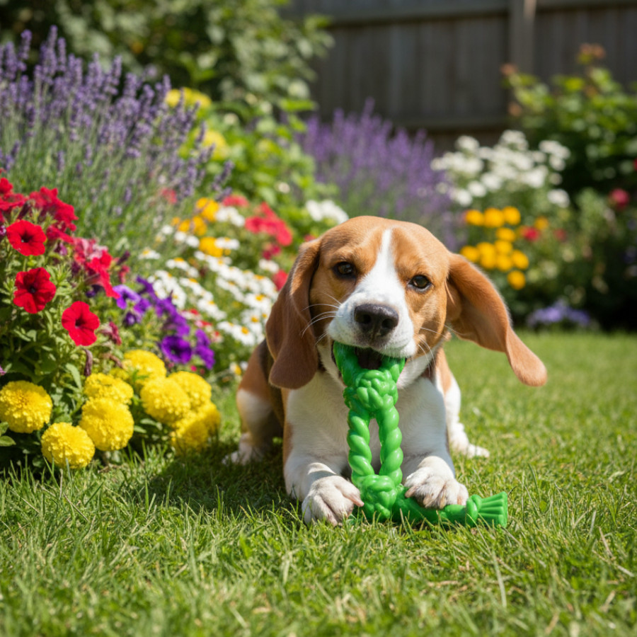 Tootoy! Pull Nó grosso de borracha de brinquedo para cães