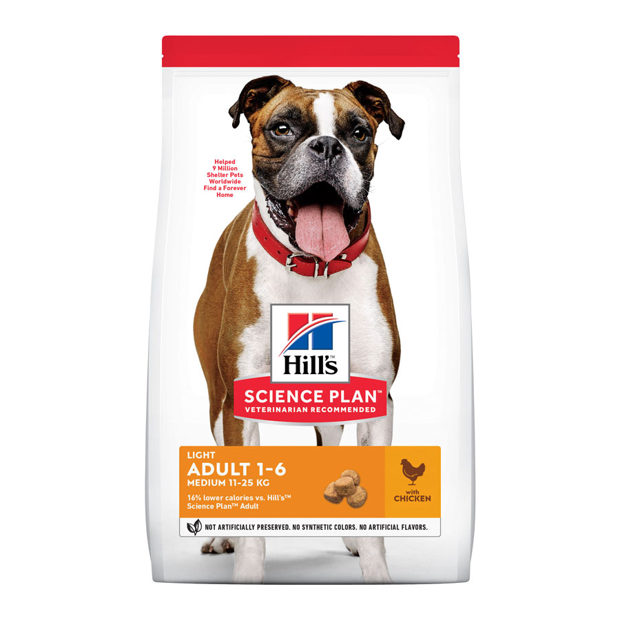 Hill's Medium Adult Science Plan Frango ração para cães, , large image number null