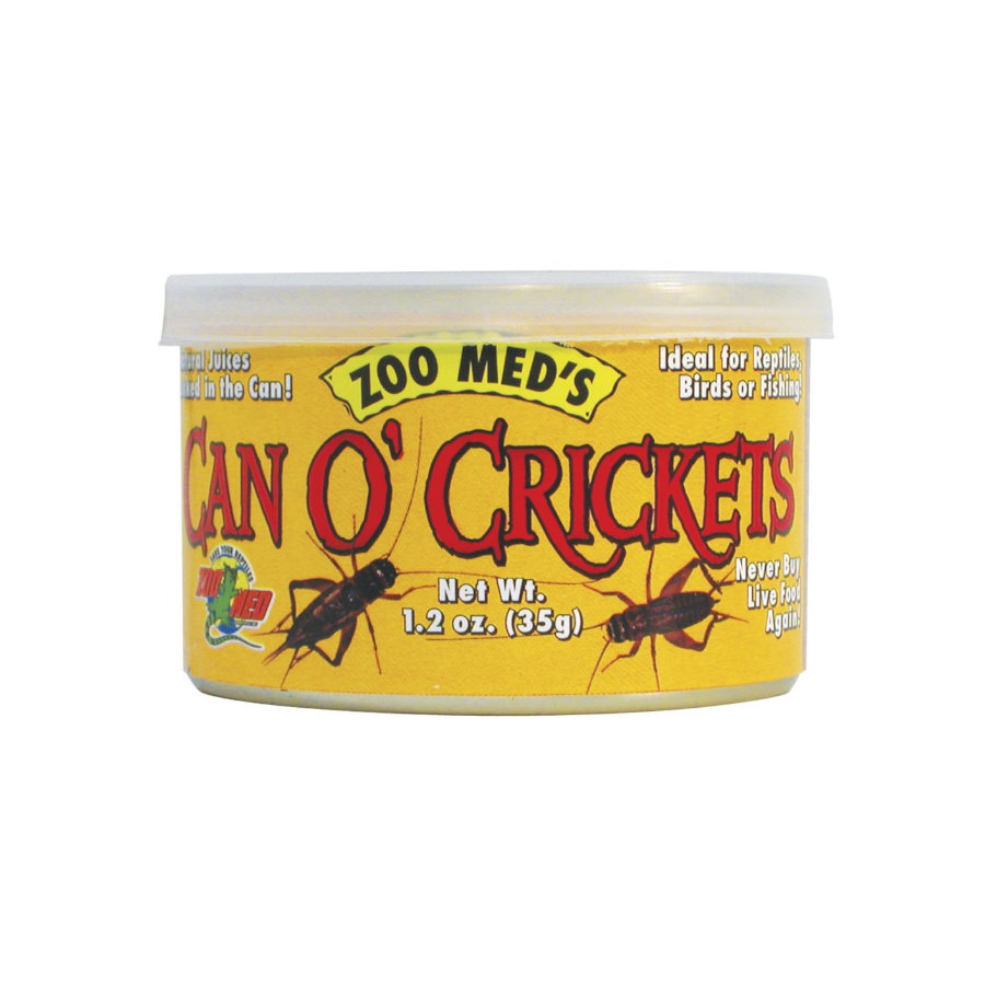0.035 KG Zoo Med Grilos para reptéis