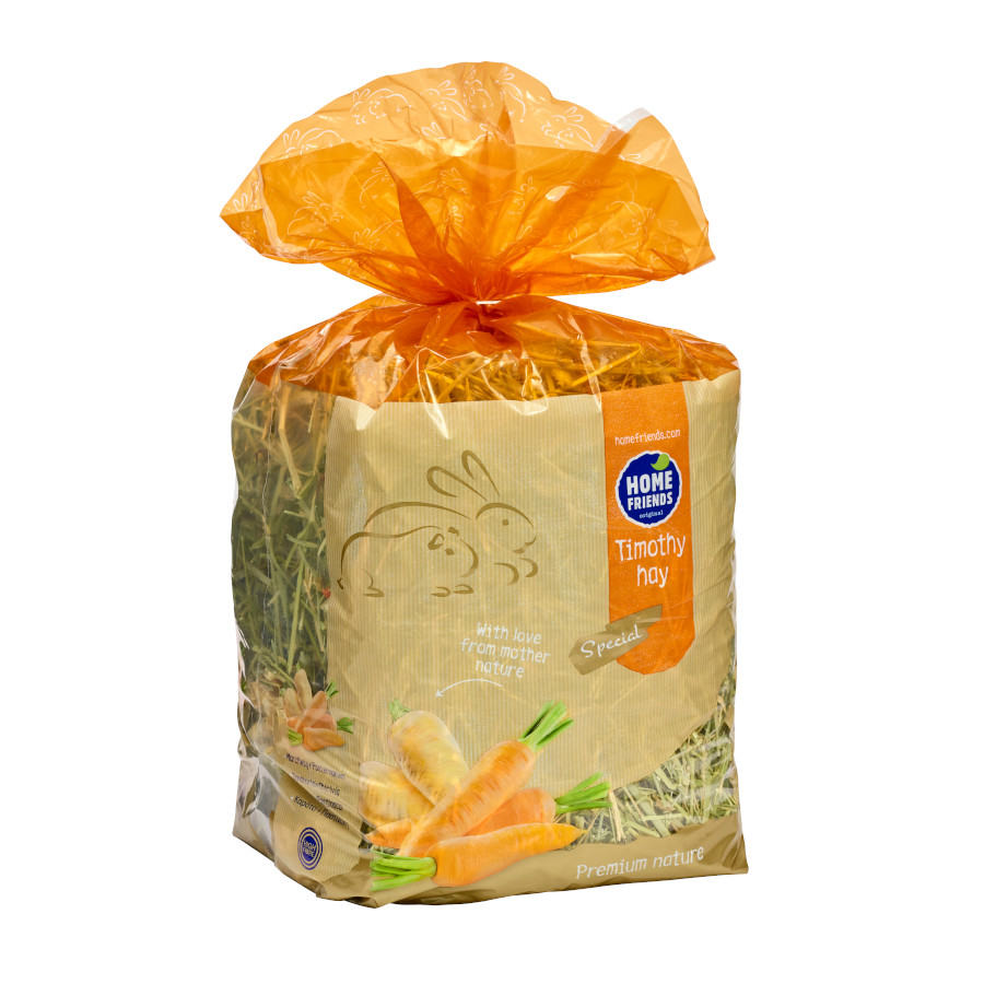 0.6 KG 600 g Home Friends Timothy Heno Zanahoria y Chirivia para conejos y roedores
