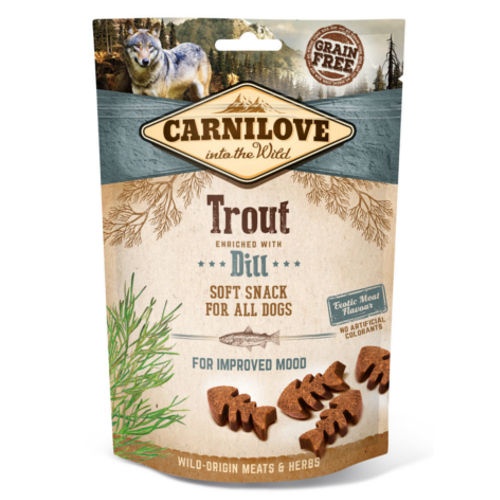 Carnilove Biscoitos Soft Truta e Aneto para cães