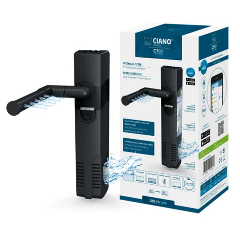 Ciano CF80 Filtro interno para aquários 3 níveis