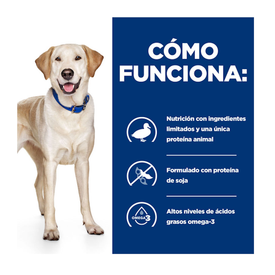 Hill's Prescription Diet Food Sensitive Pato ração para cães, , large image number null