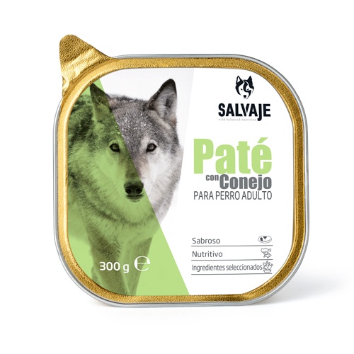 3.6 kg Salvaje Adulto Coelho em Patê terrina para cães