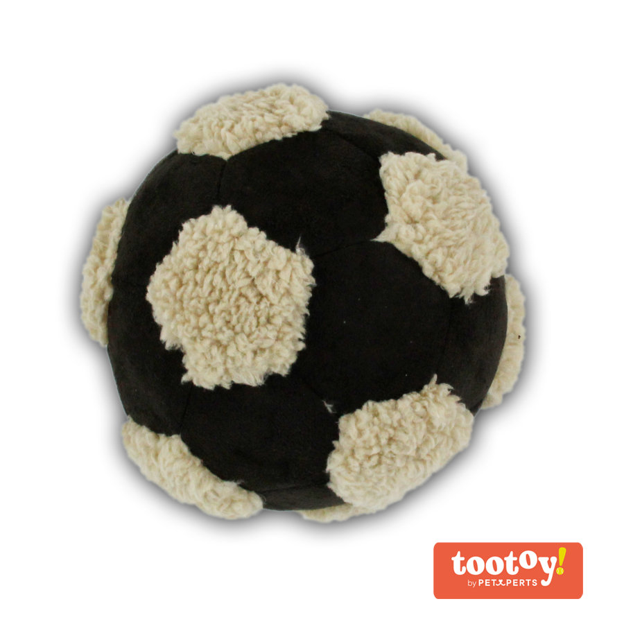 Tootoy! Comfy Football  Brown Bola de Peluche para cães