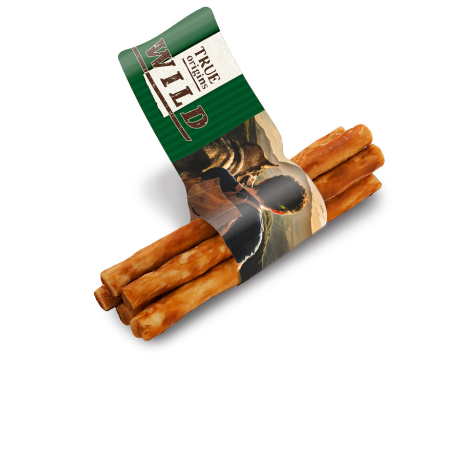 5 uds. x 12 cm True Origins Palitos de Colágeno Naturais snack para cães