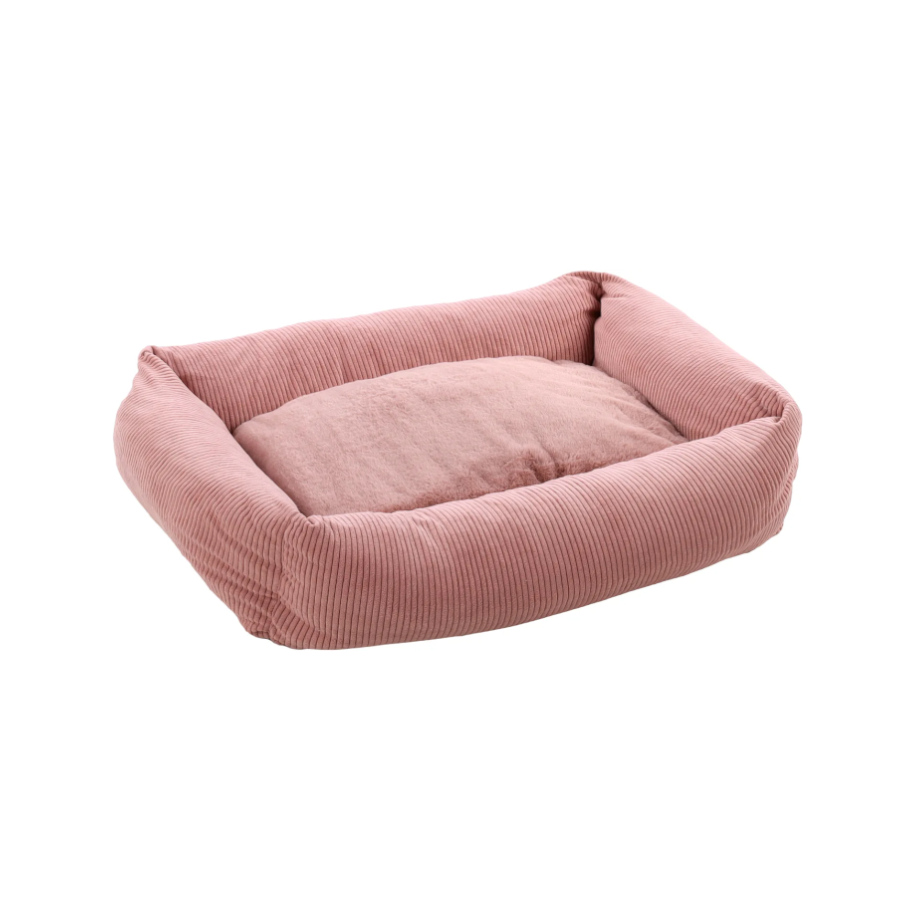 Flamingo Colette Retangular Rosa cama alcofa para cães