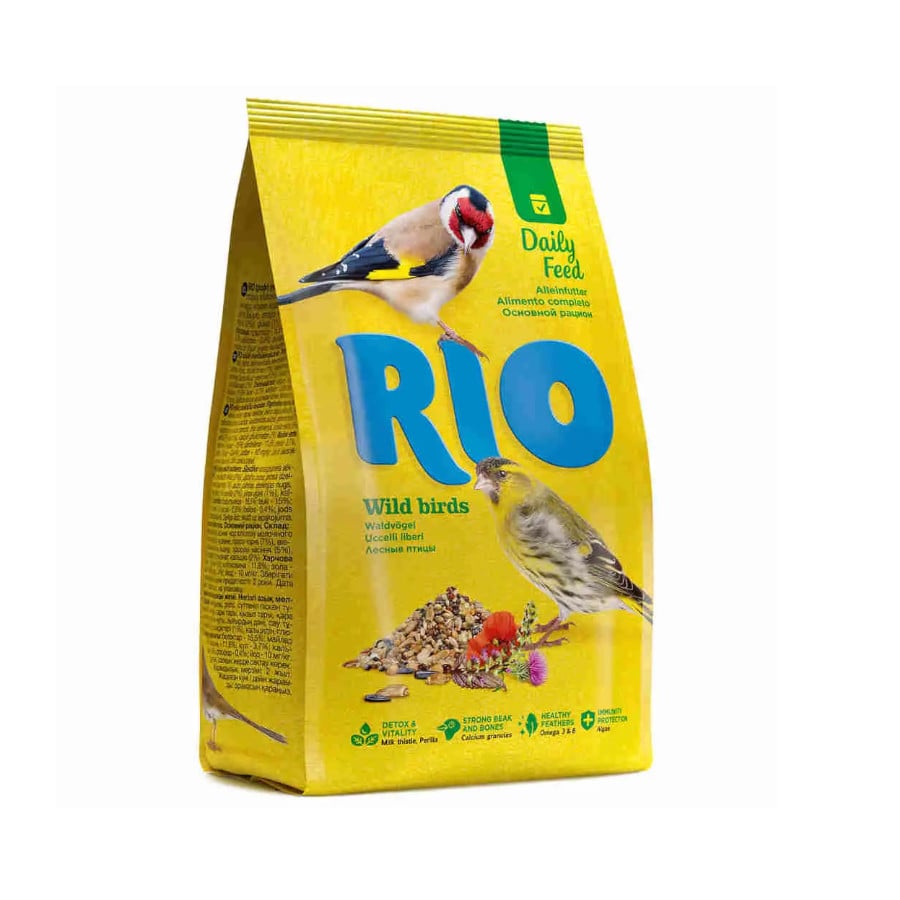 0.5 KG 500 gr RIO Alimento Completo Pienso para aves salvajes