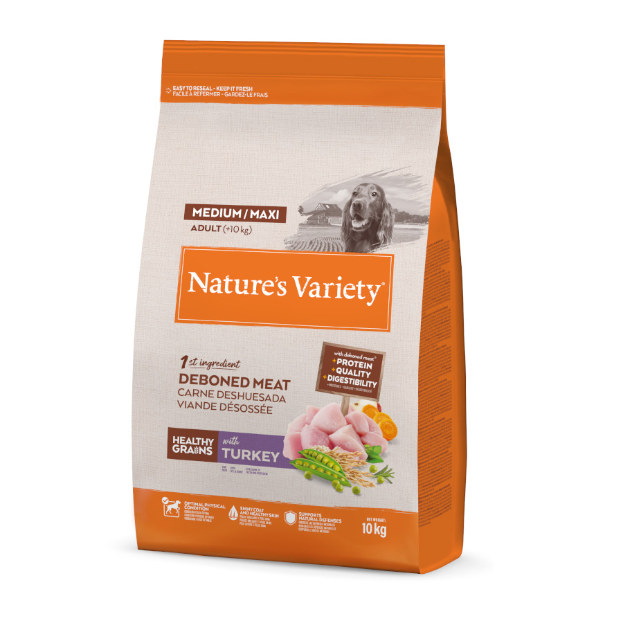 2 kg Nature's Variety Original Adult Medium Peru ração para cães