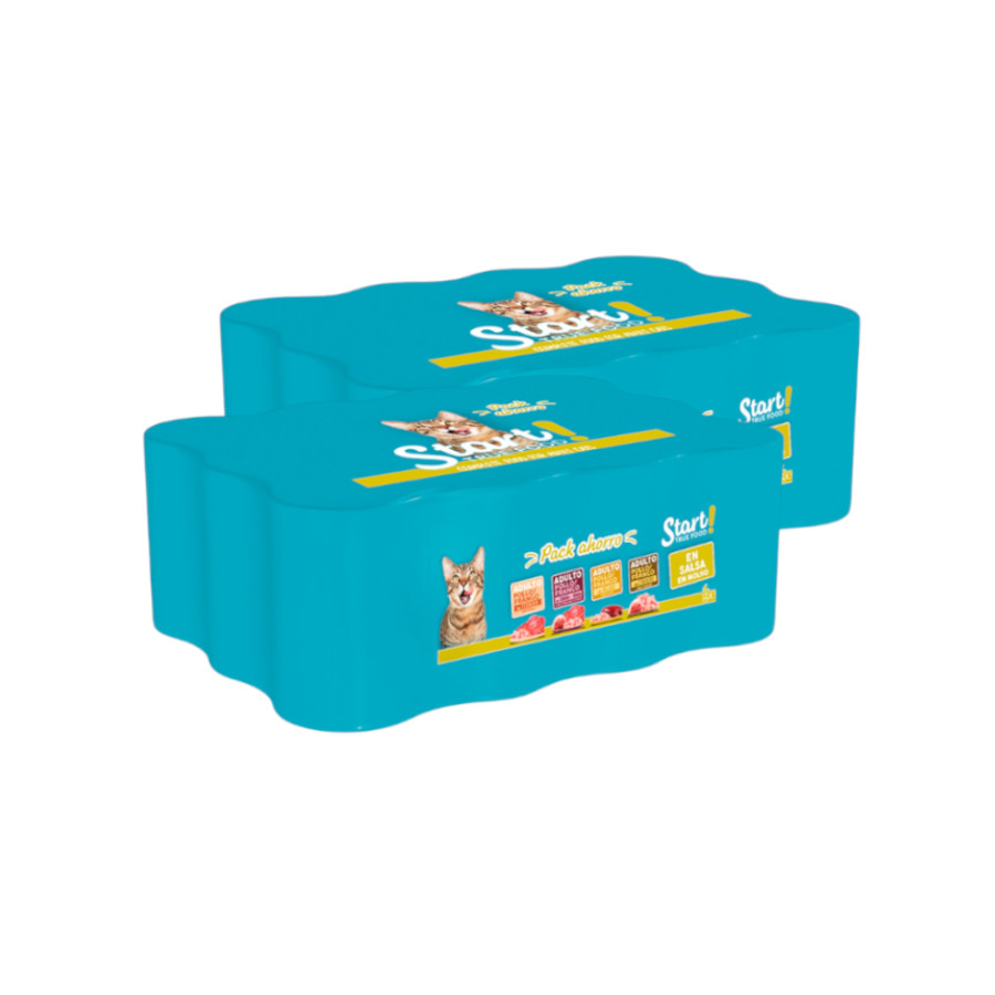 Start Multipack de Carne em Molho para gatos