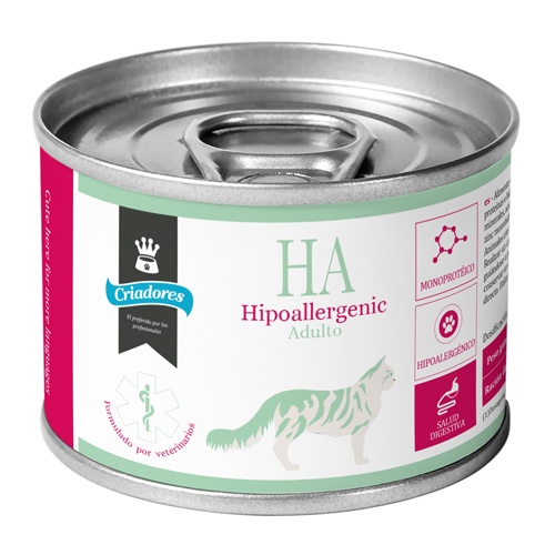 4.8 kg Criadores Adulto Hypoallergenic lata para gatos