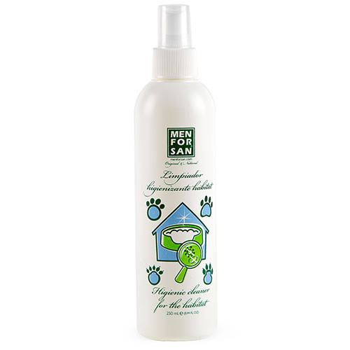 0.25 L Menforsan Produto de Limpeza Higienizante de habitat para animais de estimação