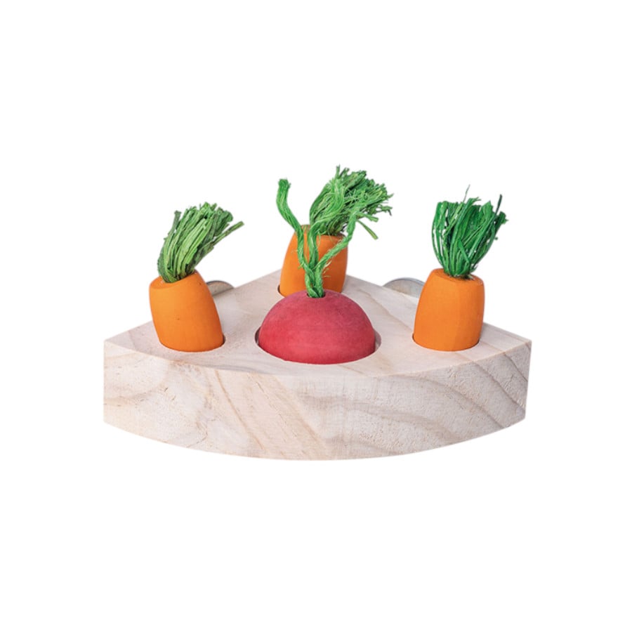 0.242 KG 0.242 KG Quapas Quebra-cabeças Triangular Snacks Brinquedo para roedores