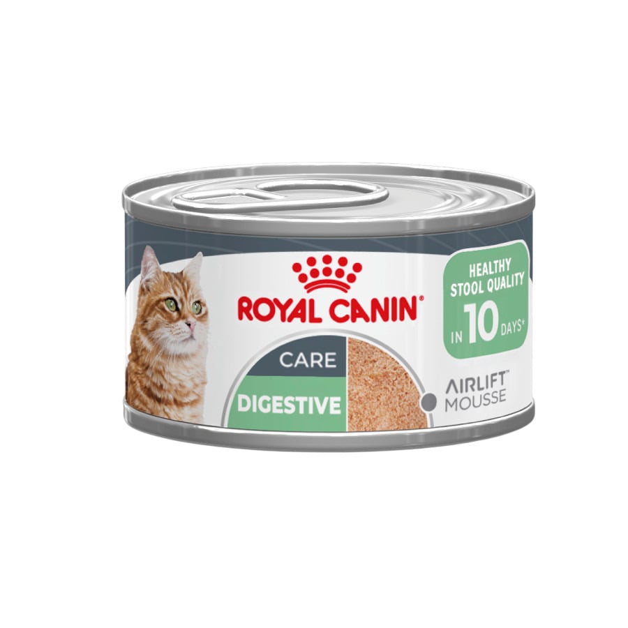 0.085 KG 85 g Royal Canin Care Digestive Mousse Comida húmida em lata para gatos adultos