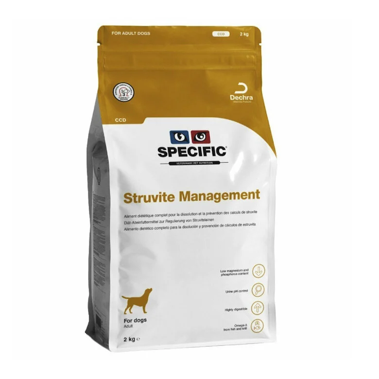 2 kg Specific CCD Struvite Management ração para cães