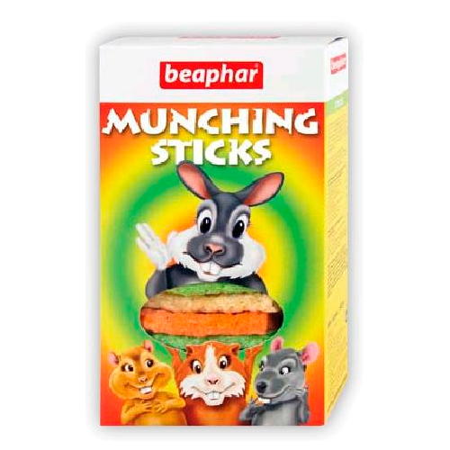 Guloseimas para roedores Munching sticks Beaphar