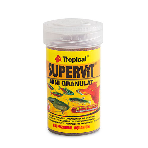 0.1 L Tropical Mini Supervit Grânulos para peixes