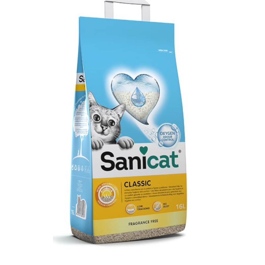 16 L Sanicat Classic Areia Absorvente