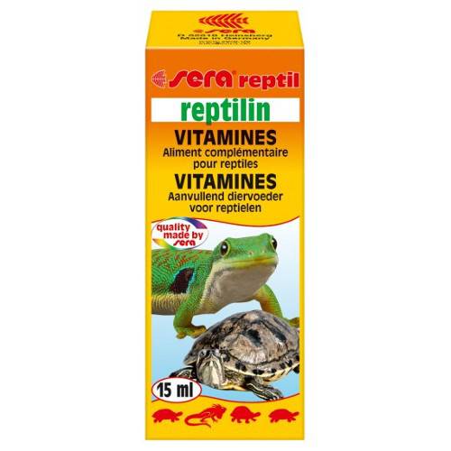 Sera Reptilin vitaminas para reptiles image number null