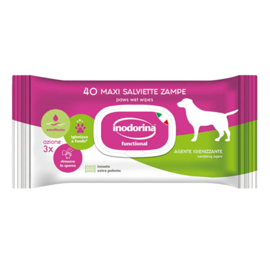Inodorina Toalhitas Húmidas Desinfetantes para cães