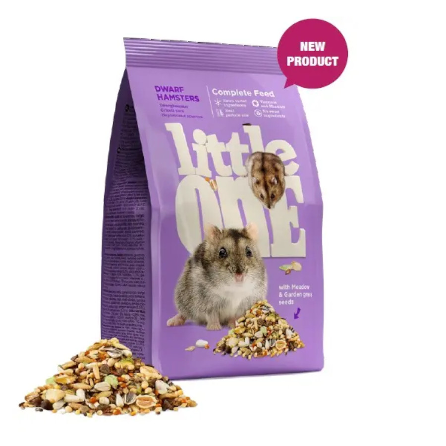 0.4 KG 0.4 KG 400 g Little One Alimento Completo para hamsters anões