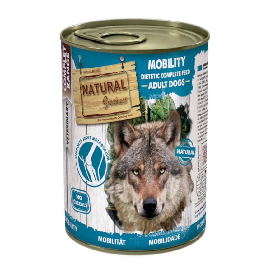 0.4 KG Natural Greatness Mobility Comida Húmida para cães